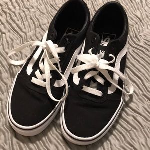 Vans black 6.5